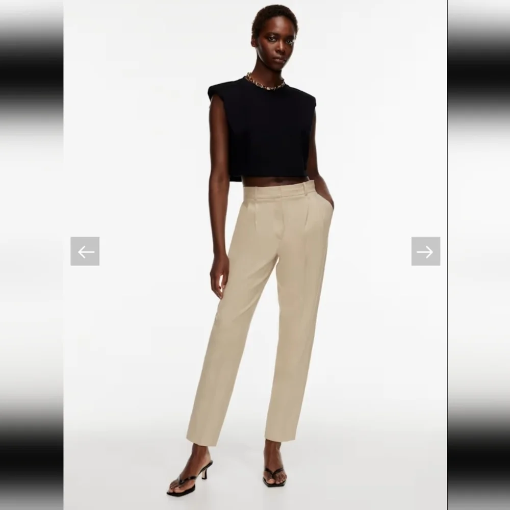 Aritzia Babaton Vogue satin pants Sz 12